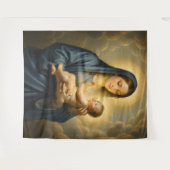Holy Mother of God – Divine Love & Protection´2 タペストリー (正面(横))