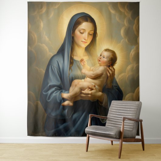 Holy Mother of God – Divine Love & Protection´2 タペストリー (インサイチュ)