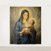 Holy Mother of God – Divine Love & Protection´2 タペストリー (正面)