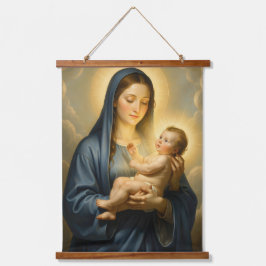 Holy Mother of God – Divine Love & Protection´2 吊り下げ型タペストリー