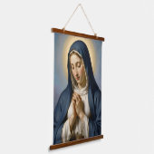 Holy Mother of God – Divine Love & Protection´3 吊り下げ型タペストリー (傾斜あり)