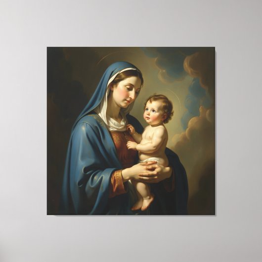 Holy Mother of God – Divine Love & Protection´4 キャンバスプリント (正面)
