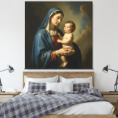 Holy Mother of God – Divine Love & Protection´4 キャンバスプリント (インサイチュ (寝室))