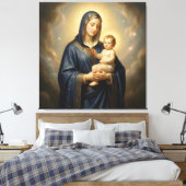 Holy Mother of God – Divine Love & Protection´5 キャンバスプリント (インサイチュ (寝室))