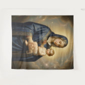 Holy Mother of God – Divine Love & Protection´5 タペストリー (正面(横))