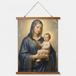 Holy Mother of God – Divine Love & Protection´5 吊り下げ型タペストリー