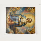 Holy Mother of God – Divine Love & Protection´7 タペストリー (正面(横))
