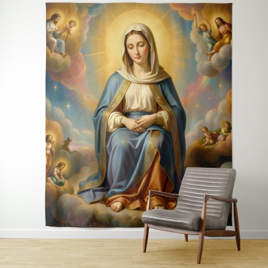 Holy Mother of God – Divine Love & Protection´7 タペストリー (インサイチュ)