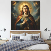 Holy Mother of God – Divine Love & Protection´9 キャンバスプリント (インサイチュ (寝室))