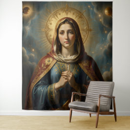 Holy Mother of God – Divine Love & Protection´9 タペストリー
