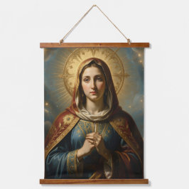 Holy Mother of God – Divine Love & Protection´9 吊り下げ型タペストリー