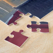 Holy Night | Christmas Stockings Watercolor ジグソーパズル (側面)