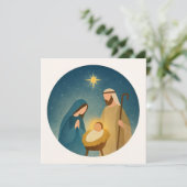 Holy Night: Nativity Christmas Blessing シーズンカード (スタンド正面)