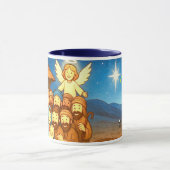 Holy Night Selfie Christmas 11 oz Coffee Mug マグカップ (中央)