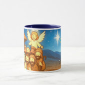 Holy Night Selfie Christmas 11 oz Coffee Mug マグカップ (中央)