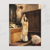 Holy Sacrifice of the Mass Catholic Priest ポストカード (正面)