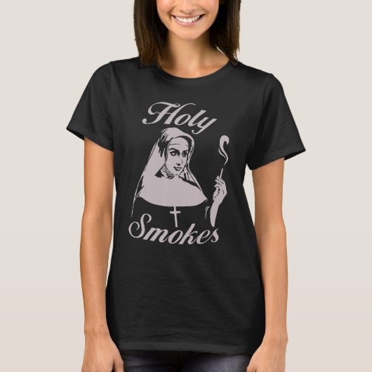 Holy Smokes Nun Tシャツ (正面)