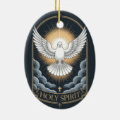 Holy Spirit セラミックオーナメント (裏面)