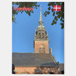 Holy Spirit church in Copenhagen, Denmark travel マグネット