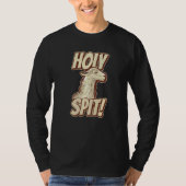 Holy Spit  Pun For A Llama Fan Tシャツ (正面)