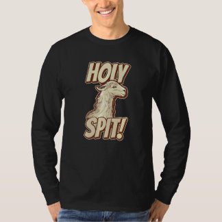 Holy Spit  Pun For A Llama Fan Tシャツ