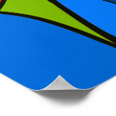 holy stained glass design procreate hand drawing  ポスター (角)