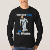 Holy Strike Bowling Jesus 1 Tシャツ (正面)
