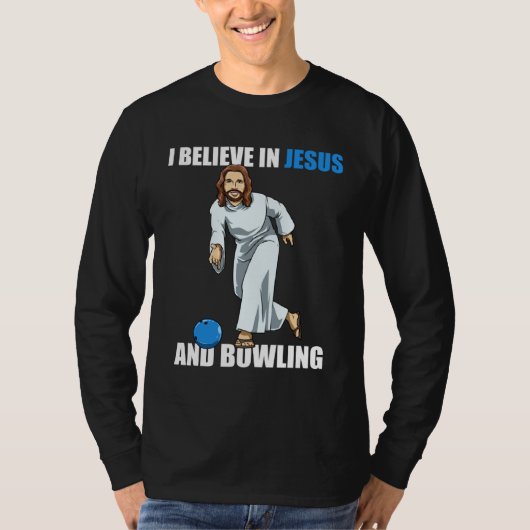 Holy Strike  Bowling Jesus  1 Tシャツ (正面)