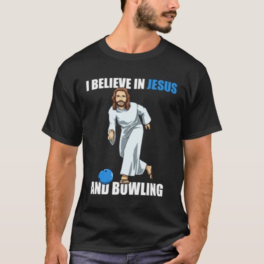 Holy Strike  Bowling Jesus  2 Tシャツ (正面)
