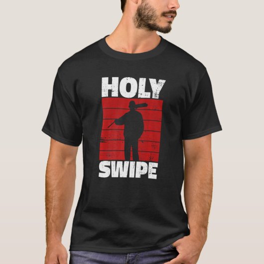 Holy Swipe Quote for a Janitor  Tシャツ (正面)