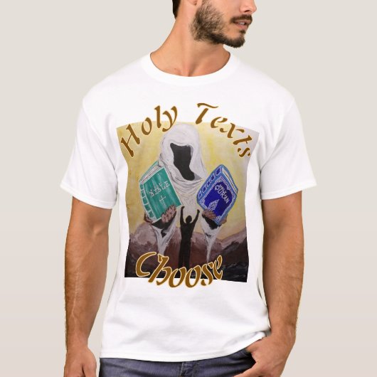 Holy Texts Tee (white) Tシャツ (正面)