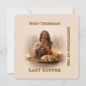 Holy Thursday Eucharist カード (正面)