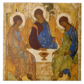Holy Trinity by Andrey Rublev タイル (正面)