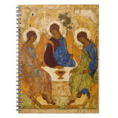 Holy Trinity by Andrey Rublev ノートブック (正面)