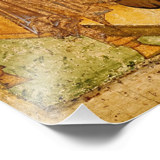 Holy Trinity by Andrey Rublev フォトプリント (角)