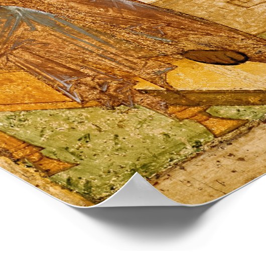 Holy Trinity by Andrey Rublev ポスター (角)