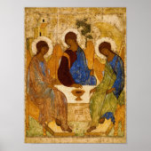 Holy Trinity by Andrey Rublev ポスター (正面)