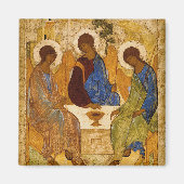 Holy Trinity by Andrey Rublev マグネット (正面)