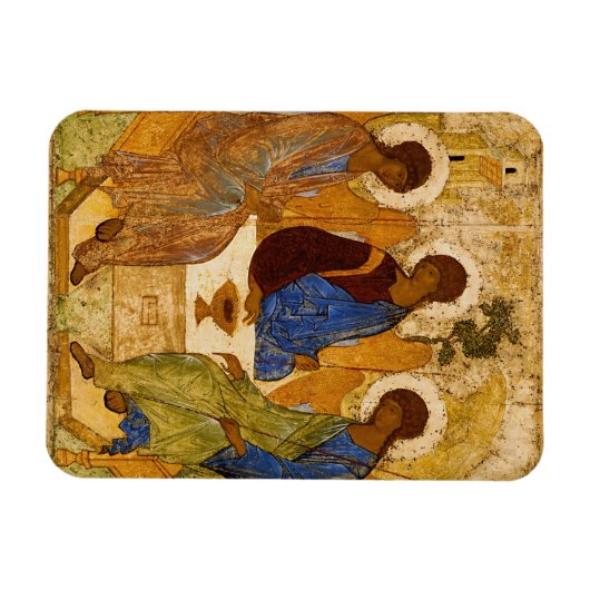 Holy Trinity by Andrey Rublev マグネット (横)