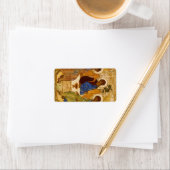 Holy Trinity by Andrey Rublev ラベル (インサイチュ)