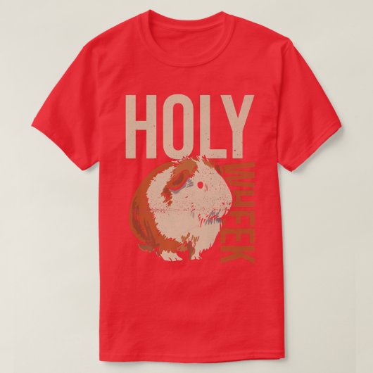 Holy Wheek Quote for a Cavy Lover  Tシャツ (デザイン正面)