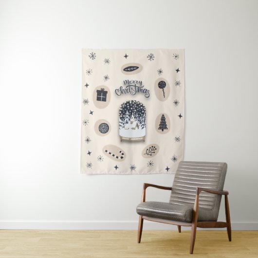 holydays_2_a明るいクリスマス_2 M_サイズタペストリー タペストリー (インサイチュ)