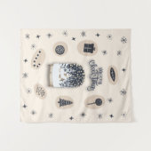 holydays_2_a明るいクリスマス_2 M_サイズタペストリー タペストリー (正面(横))