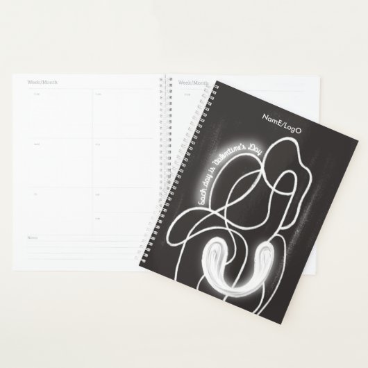 holydays_4_sweet valentine プランナー手帳 (ディスプレー)