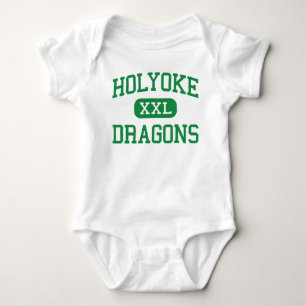 Holyoke -ドラゴン-高等学校- Holyokeコロラド州 ベビーボディスーツ
