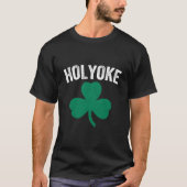 Holyoke St Patrick'S Day Parade Irish Shamrock Py Tシャツ (正面)