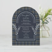 Holyrood Original Tartan Wedding Invitation 招待状 (スタンド正面)