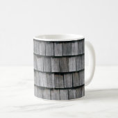 Holzschindeln Schindeln wood shingles コーヒーマグカップ (正面右)
