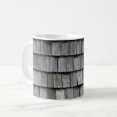 Holzschindeln Schindeln wood shingles コーヒーマグカップ (正面左)