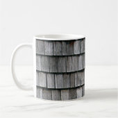 Holzschindeln Schindeln wood shingles コーヒーマグカップ (左)